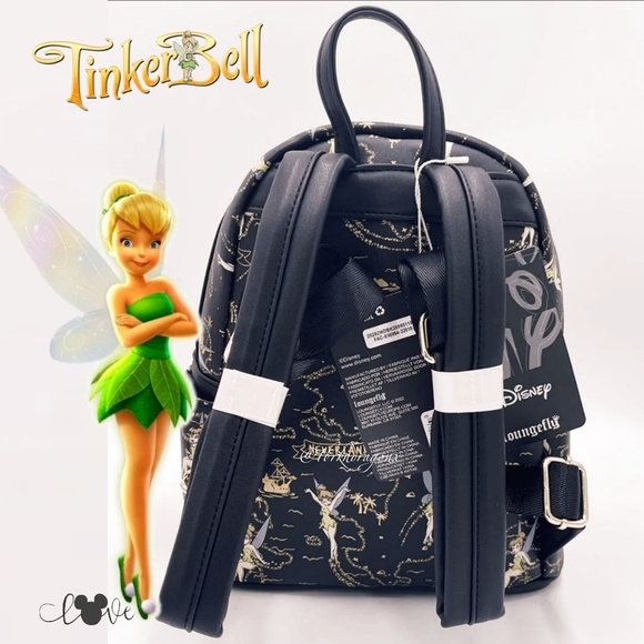 NWT Tinkerbell π§Officially Licensed Loungefly Disney Backpack Disney Tink Magic - Picture 2 of 16